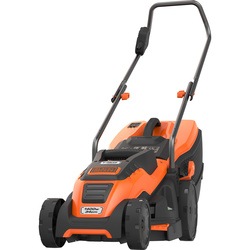 Black And Decker - 1400W 34cm Electric Lawn Mower with Compact and Go - EMAX34I