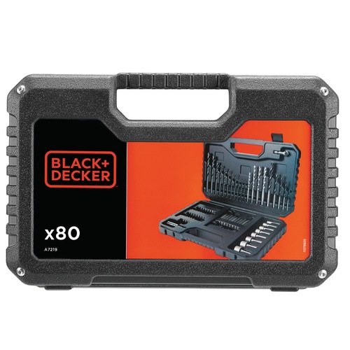 Black and Decker - 80 Piece Drilling  Screwdriving Set - A7219