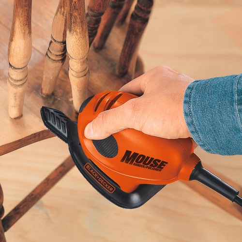 55W Mouse® Detail Sander + 15 Accs KA161BC BLACK+DECKER