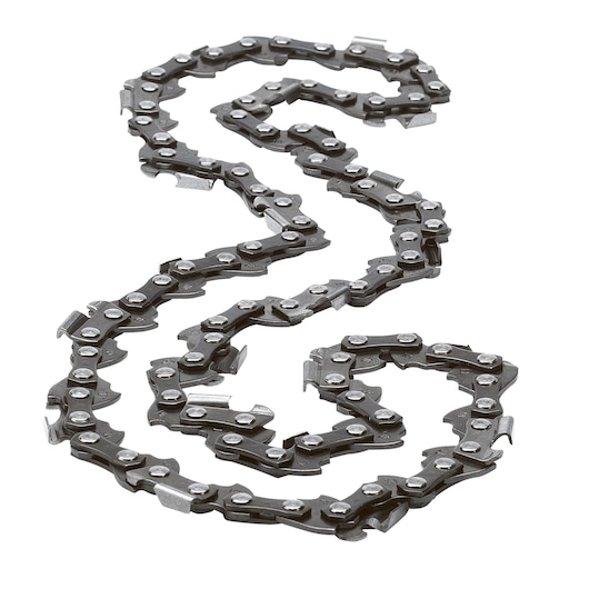 BLACKDECKER A6125CSL chainsaw replacement chain, steel, product photography on white background.